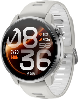Coros Pace 4 Pro White / Silicon Band