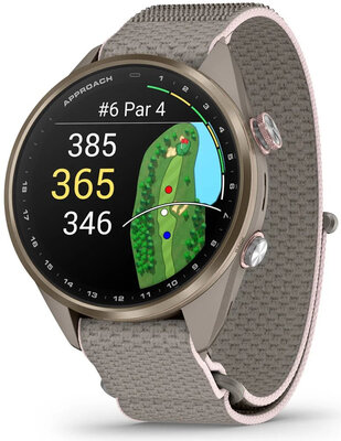 Garmin Approach S72 43mm, Soft Gold