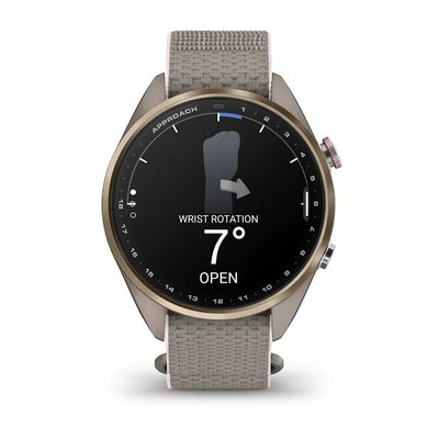 Garmin Approach S72 43mm, Soft Gold