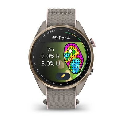 Garmin Approach S72 43mm, Soft Gold
