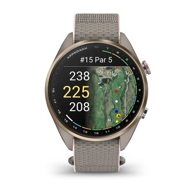 Garmin Approach S72 43mm, Soft Gold