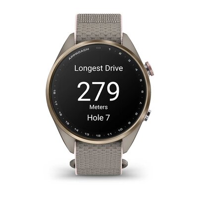 Garmin Approach S72 43mm, Soft Gold