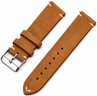 Kožený řemínek Ricardo Alba premium, Light Brown, Quick Release