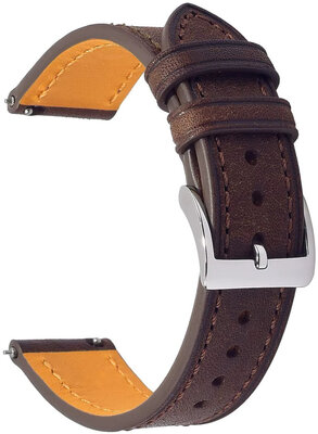 Kožený řemínek Ricardo Orvieto premium, Brown, Quick Release