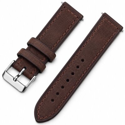 Kožený řemínek Ricardo Orvieto premium, Brown, Quick Release