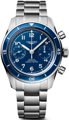 Longines Spirit Pilot Flyback Manual Flyback Chronograph L3.721.4.93.6