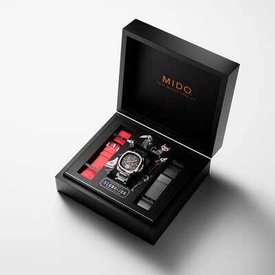 Mido Multifort TV Big Date Automatic M049.526.11.081.02 Dia de los Muertos Special Edition (+ 2 náhradní řemínky)