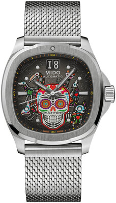 Mido Multifort TV Big Date Automatic M049.526.11.081.02 Dia de los Muertos Special Edition (+ 2 náhradní řemínky)