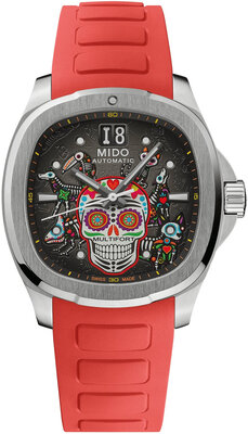 Mido Multifort TV Big Date Automatic M049.526.11.081.02 Dia de los Muertos Special Edition (+ 2 náhradní řemínky)