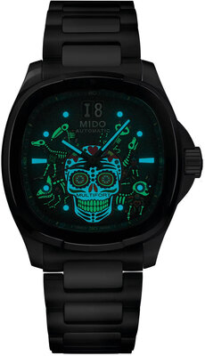 Mido Multifort TV Big Date Automatic M049.526.11.081.02 Dia de los Muertos Special Edition (+ 2 náhradní řemínky)