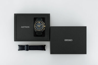 Seiko Astron Solar GPS HAB009J1 Limited Edition 1500pcs (+ náhradní řemínek)