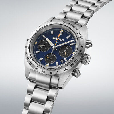 Seiko Prospex Speedtimer Solar Chronograph HBJ008P1 European Limited Edition 4000pcs (+ náhradní řemínek)