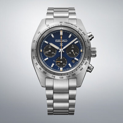 Seiko Prospex Speedtimer Solar Chronograph HBJ008P1 European Limited Edition 4000pcs (+ náhradní řemínek)