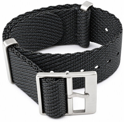 Textilní řemínek Ricardo Mantova premium, Gray, NATO