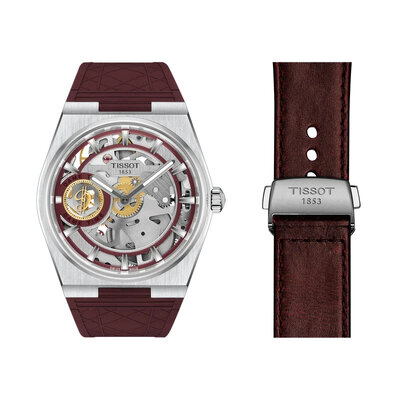 Tissot PRX Skeleton Automatic T137.405.17.371.00 Damian Lillard Special Edition (+ náhradní řemínky)