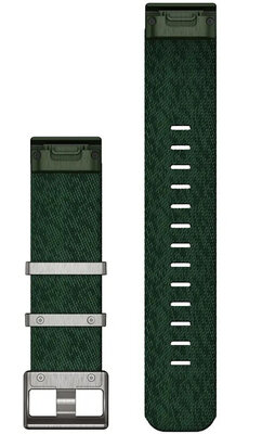 Nylonový řemínek Garmin 22mm (pro MARQ 3), Pine Green, QuickFit, 010-14554-06