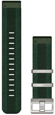 Nylonový řemínek Garmin 22mm (pro MARQ 3), Pine Green, QuickFit, 010-14554-06