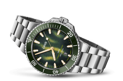 Oris Aquis Date Automatic 01 733 7787 4187-Set Kelp Forest Limited Edition 1000pcs