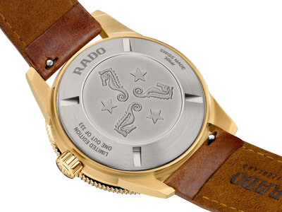 Rado Capitain Cook Automatic Bronze R32504208 Limited Edition 333pcs (+ náhradní řemínky)
