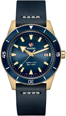 Rado Capitain Cook Automatic Bronze R32504208 Limited Edition 333pcs (+ náhradní řemínky)