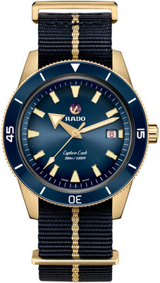 Rado Capitain Cook Automatic Bronze R32504208 Limited Edition 333pcs (+ náhradní řemínky)