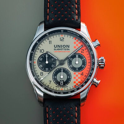 Union Glashütte Belisar Chronograph D009.227.16.282.09 Speedster 2026 Limited Edition 288pcs (+ náhradní náramek)