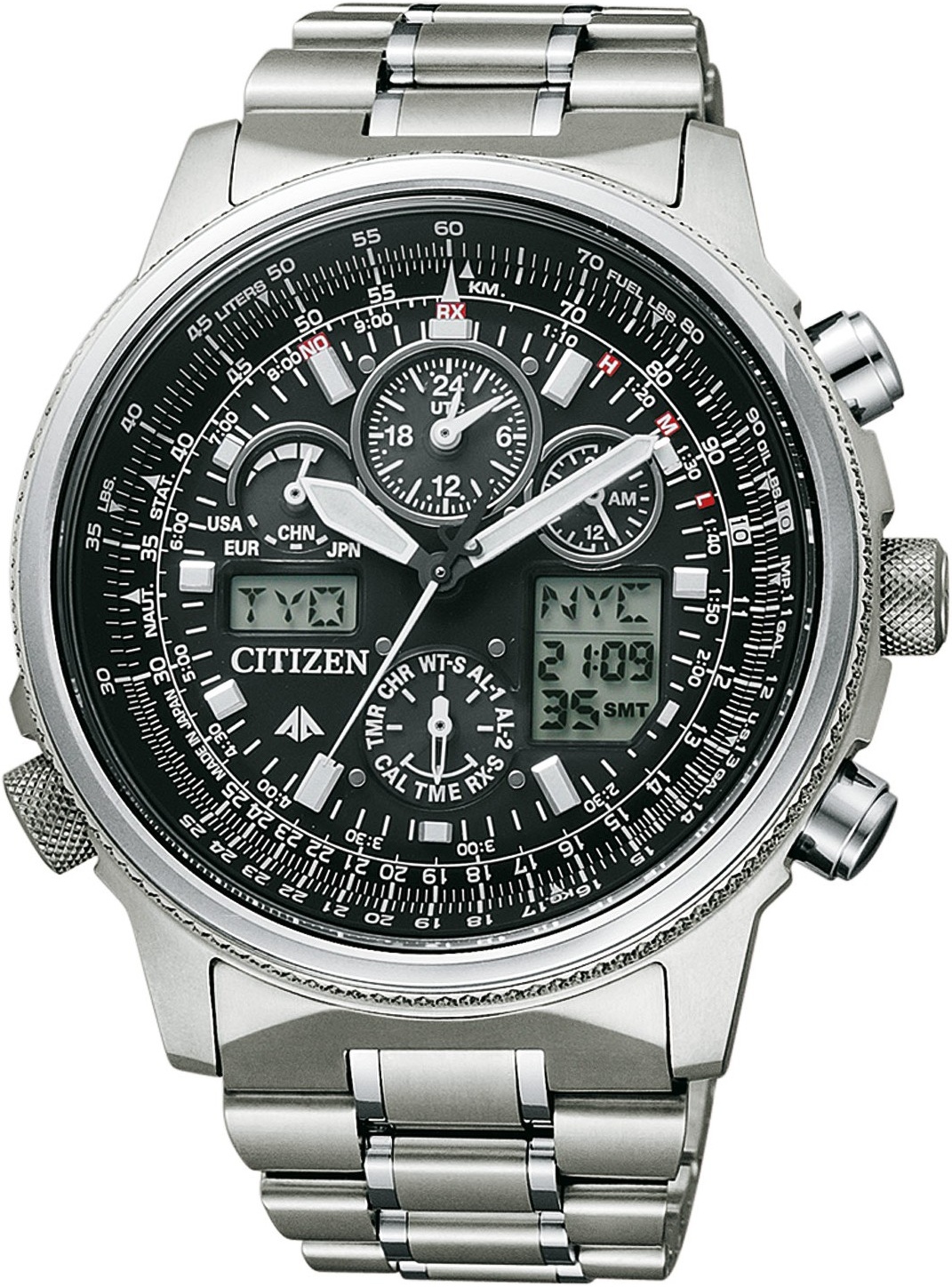 Citizen Promaster Sky Pilot Global Eco-Drive Radiocontrolled