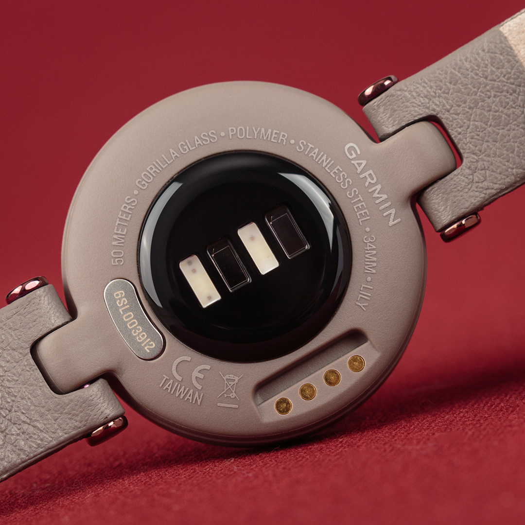 Garmin Lily Classic Dark Bronze / Paloma, Leather Band Hodinky365.cz