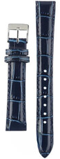 Modrý kožený řemínek Orient UL00F013J0, stříbrná přezka (pro model RF-QA00)